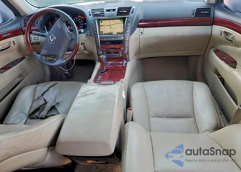 2008 Lexus Ls 460 z USA, uszkodzony, nr VIN JTHBL46FX85070122